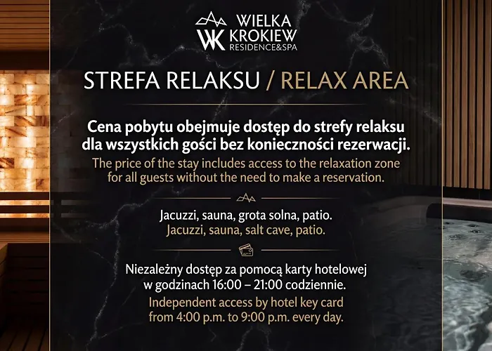 Wielka Krokiew Residence&spa - - Jacuzzi, Sauna, Teznia Solankowa, Spa, Grill Aparthotel 3*